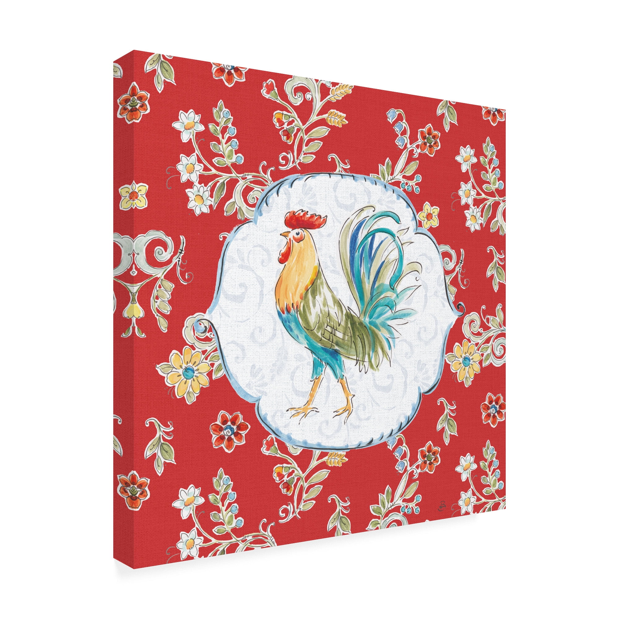 Trademark Fine Art 'Morning Bloom III' Canvas Art by Daphne Brissonnet