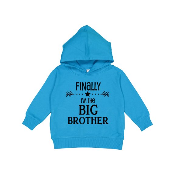 Inktastic Finally I'm the Big Brother Toddler Hoodie