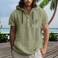 thumbnail image 2 of Men Summer Tops T Shirt Work Men Cold Gear Workwear Shirt Loose Fit Tee Lady Tunic Top S Long Sleeve Tee Compression Shirts Long Sleeve Sleeved Shirts for L under Men's Spring And Army Green XL, 2 of 4