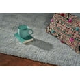 thumbnail image 2 of 9' x 13' Polyester Blue Heather Area Rug, 2 of 4