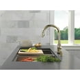 thumbnail image 3 of Delta 9159Tl-Dst Trinsic 1.8 GPM Single Hole Pull Down Touchless Kitchen Faucet - Black, 3 of 7