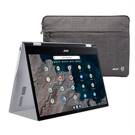 Acer Chromebook Spin 513 CP513-1H - Flip design - Snapdragon 7c Kryo 468 - Chrome OS - Qualcomm Adreno 618 - 8 GB RAM - 64 GB eMMC - 13.3" IPS touchscreen 1920 x 1080 (Full HD) - Wi-Fi 5 - pure silver - kbd: US Intl