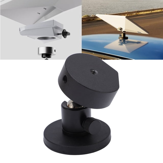 Support Magnétique pour Toit de Voiture pour Satellite Mini, Support Magnétique en Alliage d'Aluminium pour Toit de Bateau RV