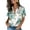 Light Green, variant on Minjewel Women's Short Sleeve Satin Blouse Silk Tops Button Down Shirts Business Casual Work Office Wear Dressy Chic Tops,Navy,2XL