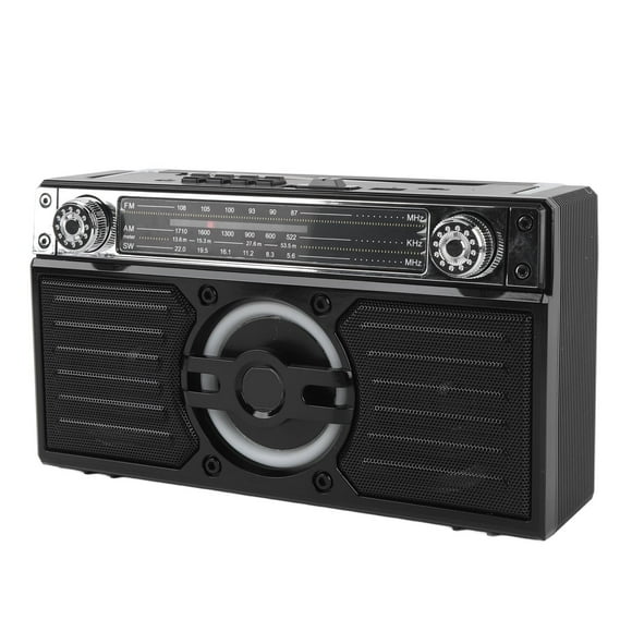 Multi Portable Radio  Speaker Multifunctional Rechargeable Multi Band FM AM SW Radio for Travel Long Play Time