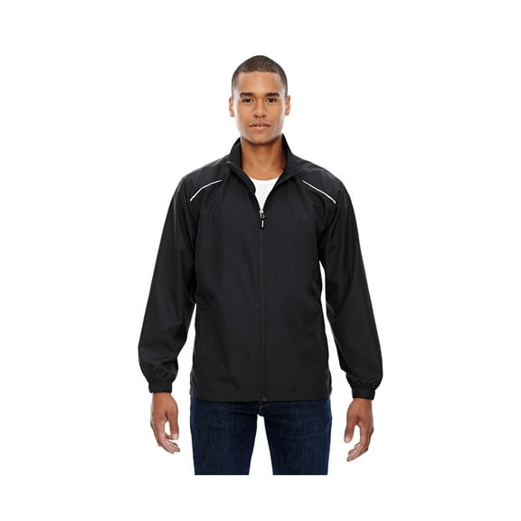Ash City Core 365 88183T Men's Tall Motivate Unlined Lightweight Jacket, BLACK, 5XT