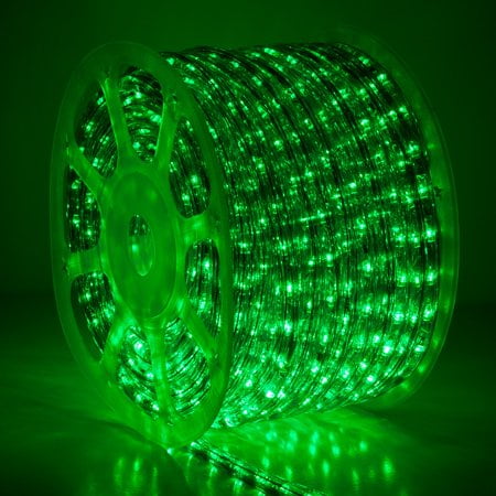 150 Ft Green Led Rope Light Spool Indoor Outdoor Kit Led Rope Light Spool Indoor Outdoor