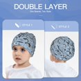 thumbnail image 6 of Honeii Dolphins Print Kids Knit Beanie Watch Hat ,Knit Cap for Boys and Girls, 6 of 7