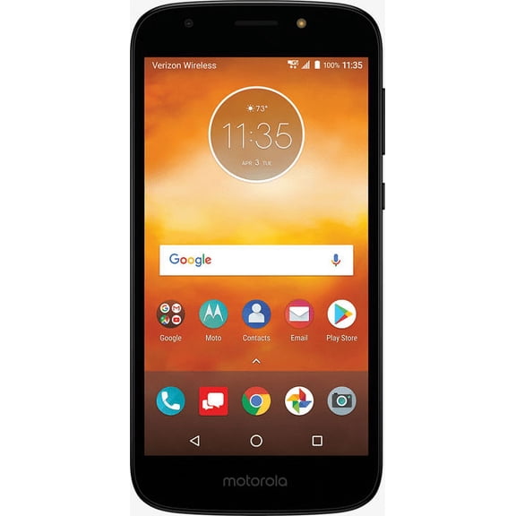 Verizon Wireless Motorola Moto E5 Play 16GB Prepaid Smartphone, Black