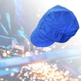 thumbnail image 4 of Welding Caps Flame Retardant Welders Work Caps Anti Scalding Hat Adjustable Blue Blue Peaked caps, 4 of 8
