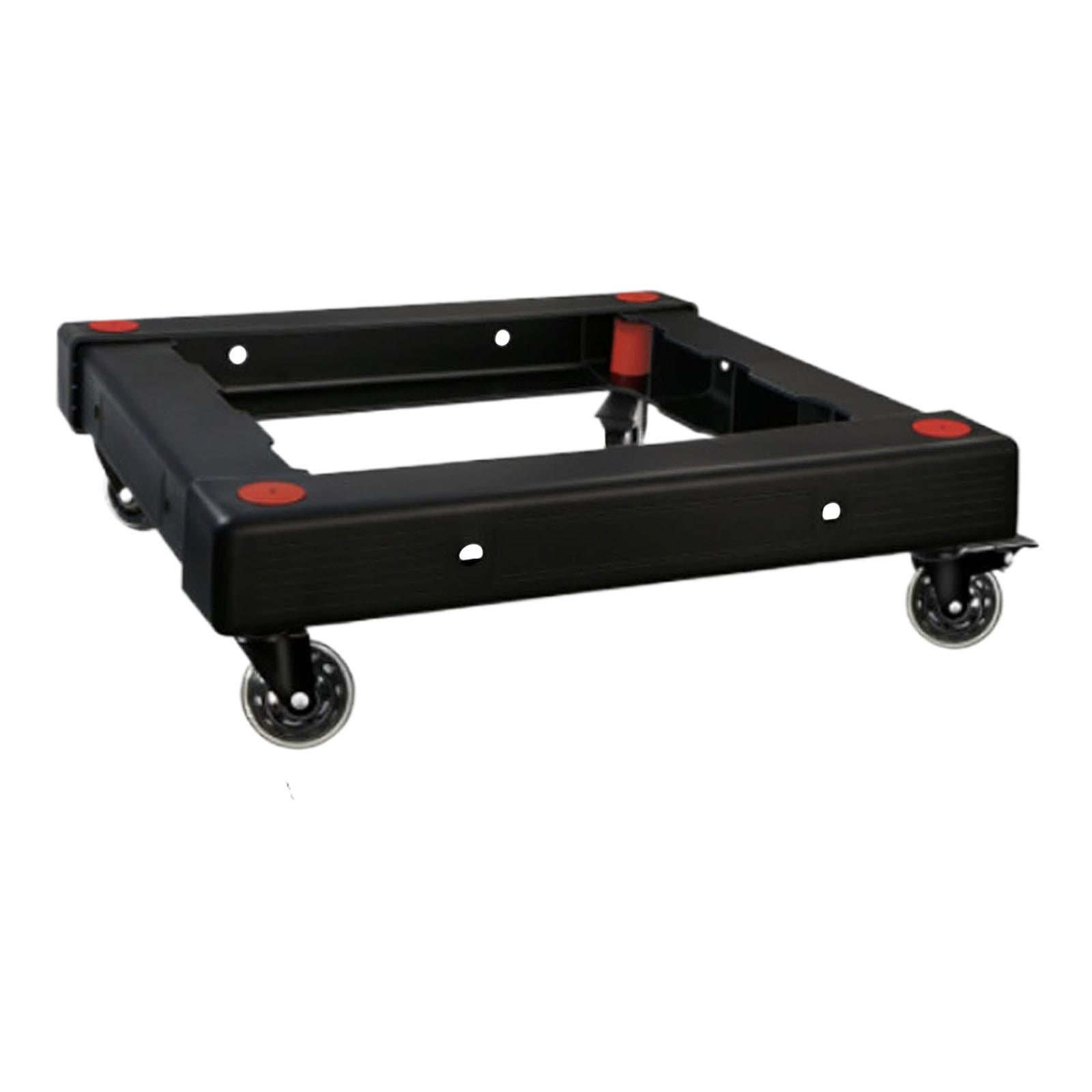 Tnarru Furniture Moving Cart Solid Moving Rollers Leg Dollies for Shop Picnic Table Black