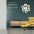 thumbnail image 3 of Espejos de Pared, Espejos Decorativos Modernos y Simples de Hoja de Ginkgo Montados en la Pared, Espejos Decorativos de Pared de Hierro Para Dormitorio, Sala de Estar, Oficina, 3 of 7
