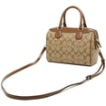 thumbnail image 3 of Bolsa Coach F58312 Mini Bennett Satchel Café Claro, 3 of 4
