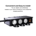 thumbnail image 4 of 180W 9 in 1 Car Charger 3Ports Power Splitter 12V Fast Charger Power Adapter, 4 of 11