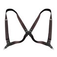 thumbnail image 2 of Lovskoo Classic Mens Suspenders with 4 Clips 1.4 Inch Elastic Webbing X Back Design Adjustable for A Perfect Fit Every Time, 2 of 2
