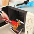 thumbnail image 4 of 3 Pockets Wall Door Closet Home Hanging Storage Bag Linen Fabric Organizer Pouch(Yellow), 4 of 10