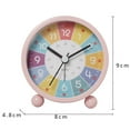 thumbnail image 2 of Learning Clock for Kids - Telling Time Teaching Clock - Kids Wall Clocks for Bedrooms - Kids Room Wall Decor - Analog Kids Clock for Teaching Time - Kids Learn to Tell Time Easily, 2 of 5