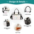 thumbnail image 3 of Small Cooler Bag Lunch Bag Portable Meal Bag Work Meal Bag Outdoor Meal Bag Travel Meal Bag Picnic Meal Bag Going Out Meal Bag Beautiful Christmas Tree Cute, 3 of 6