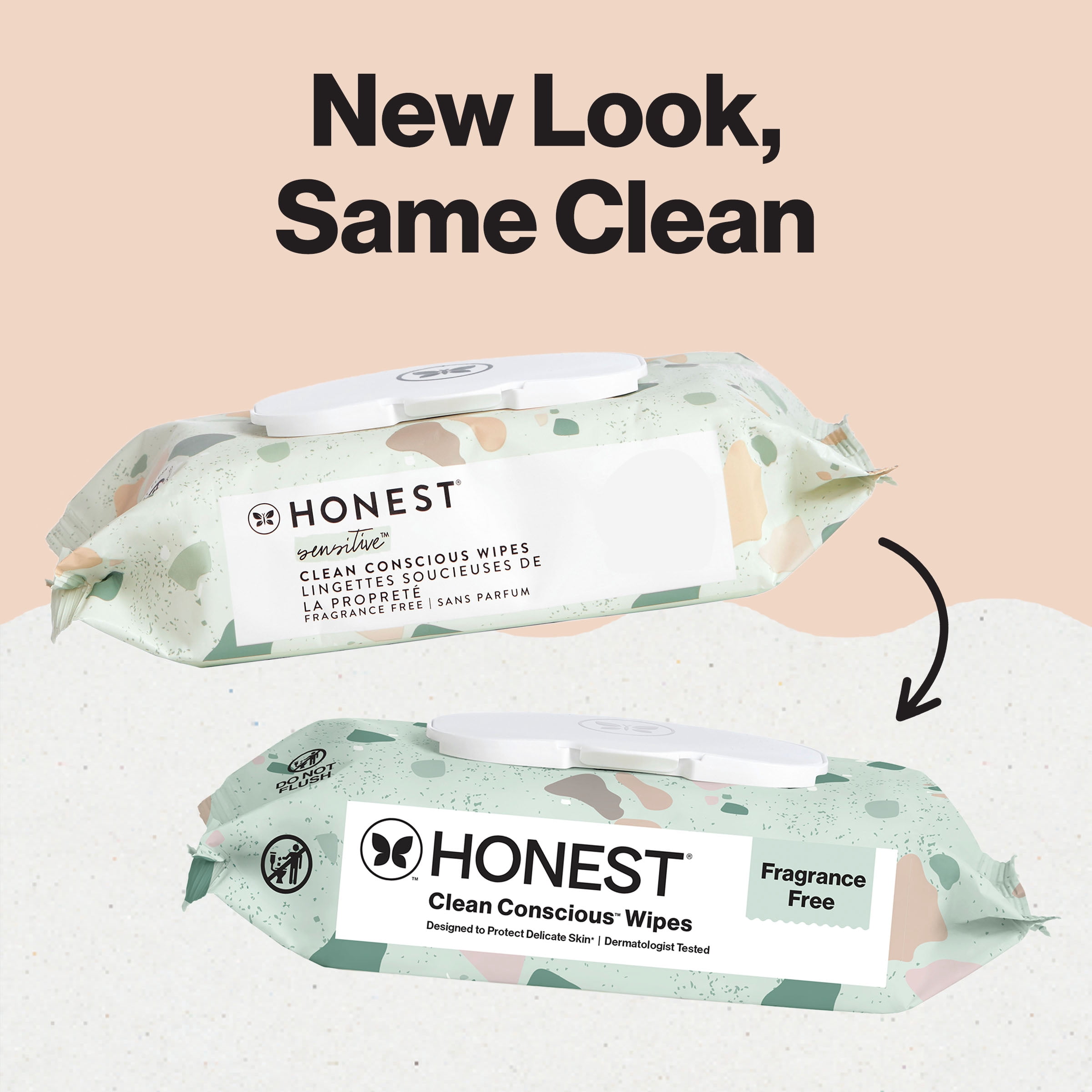 The Honest Company Plant Based Baby Wipes Fragrance Free 648 Count