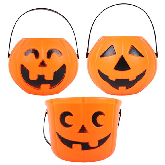 Plastic Pumpkin Pail