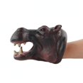 thumbnail image 1 of Maqueta de marioneta de mano con forma de dinosaurio de goma blanda, 14 x 19 cm, 1 of 5