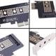 thumbnail image 3 of 2X Tarjeta Adaptadora M.2 NVME SSD A PCIe 4.0 64 Gbps M-Key PCIe4.0 X4 para PC de Escritorio PCI-e GEN4, 3 of 5