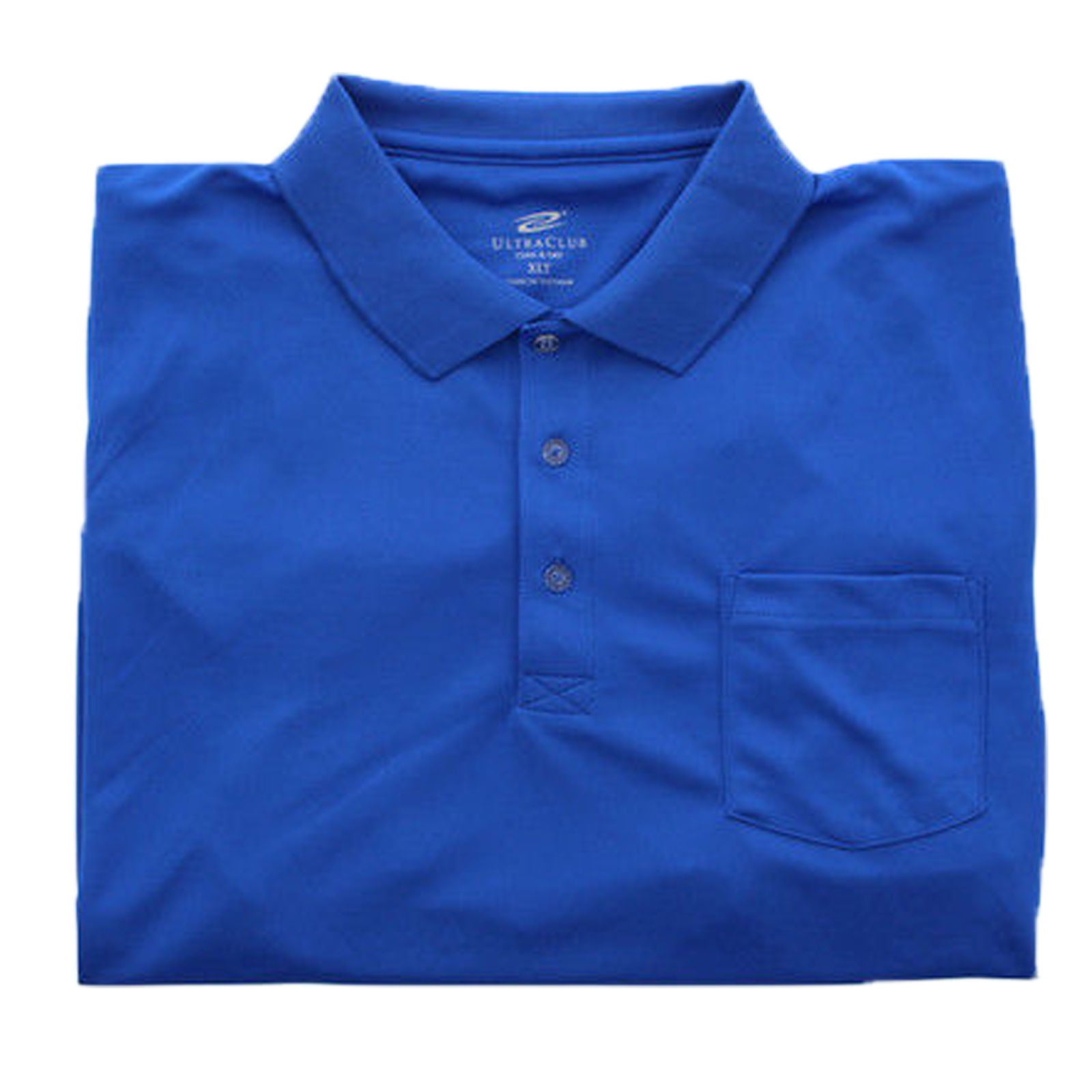 Ultra Club Men's Big and Tall Cool-n-Dry Lightweight Golf Polo Shirt ...