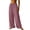 BB-Pink, variant on QATAINLAV Woman Casual Cotton Linen Pants Wide Leg Drawstring Elastic High Waist Palazzo Trousers Solid Color Loose Comfy Lounge Pant with Pockets Pink S