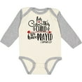 thumbnail image 3 of Inktastic For This Child We Have Prayed Red Arrow and Heart Boys or Girls Long Sleeve Baby Bodysuit, 3 of 5