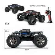 FMT 1/12 IPX4 Scale Electric RC Car Offroad 2.4Ghz 2WD High Speed 33+MPH Remote Controlled Car Truck (Color: Red)