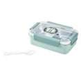 thumbnail image 2 of Boîte à Lunch Bento à Deux Compartiments avec Revêtement en Acier Inoxydable à Isolation Thermique, 2 of 10