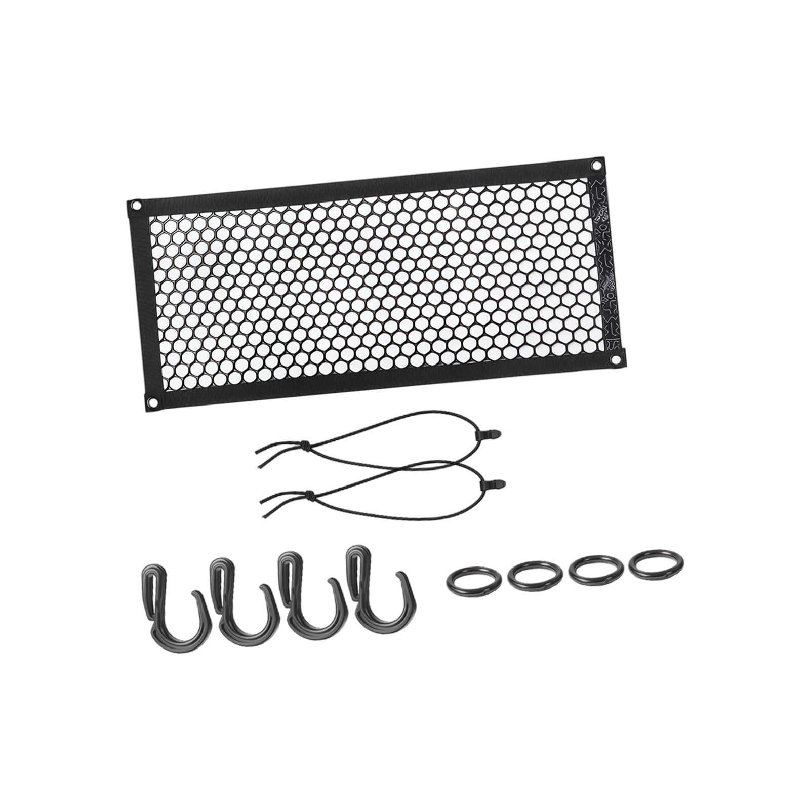 Elastic Cargo Net Quick Installation Adjustable Cargo Organizers Folding Camping Cart Cargoes Net Hiking Gear Organizers