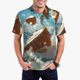 thumbnail image 1 of Fotbe Fresh Coconut Splash Camiseta Polo de Golf para Hombre con Estampado – Camisa Deportiva Transpirable con Cuello Abotonado-4X-Large, 1 of 6