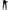 Black, variant on Women's Plain Straight Leg Black Suit Pants M (6)