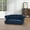 Blue, variant on Jennifer Taylor Home Kiki 36.5" Chesterfield Dog Sofa Bed, Medium, Uptown Gray Stain Resistant High Performance Polyester