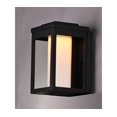 thumbnail image 3 of Maxim 55902SWBK Salon LED 1-Light Outdoor Wall, Black, 3 of 3