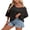 02 Black, variant on Drvitor Beach Cover Up for Women Summer Hollow V-Neck Crochet Tops Casual Loose 3/4 Sleeve Swimsuit Cover Up