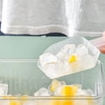 thumbnail image 6 of Ice Cube Tray with Lid and Bin for Freezer Storage, 56 Cavity Silicone Ice Cube Trays Easy Release, Ice Mold with Ice Scoop for Tea Coffee Drinks, 6 of 8