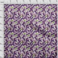 thumbnail image 4 of oneOone Cotton Poplin Purple Fabric Tropical Dress Material Fabric Print Fabric By The Yard 56 Inch Wide, 4 of 4