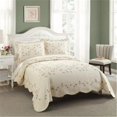 thumbnail image 1 of Modern Heirloom Collection A338F06PKNDS Felisa Quilt Set, Beige - Full & Queen Size - 3 piece, 1 of 4