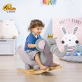 thumbnail image 2 of Juguete balancín Qaba Elephant Rocker para bebés de 18 a 36 meses, 2 of 9
