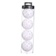 thumbnail image 4 of Paquete de 4 bolas de Pickleball, bolas de pepinillo para práctica, duraderas, 74mm, 40 agujeros para Blanco, 4 of 8