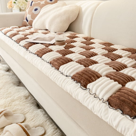 Sanmadrola Couch Cover Sofa Cover Slipcover Furniture Protector for Dog Cat Pet Non Slip Cushion Couch Sofa Covers