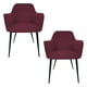 thumbnail image 1 of SET DE 2 SILLAS VELVET MODERNAS PARA COMEDOR MARCA GRAVITA, 1 of 6