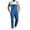 Light Blue, variant on Overalls for Men Work Bibs Coveralls Stretchy Jumpsuits with Zipper(Dark Blue,L)