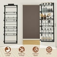 thumbnail image 5 of 6-Tier Pantry Door Organizers & Baskets, Sturdy Over the Door Pantry Organizer, 5 of 8