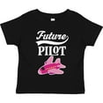 thumbnail image 3 of Inktastic Future Pilot Girls Airplane Career Girls Toddler T-Shirt, 3 of 5