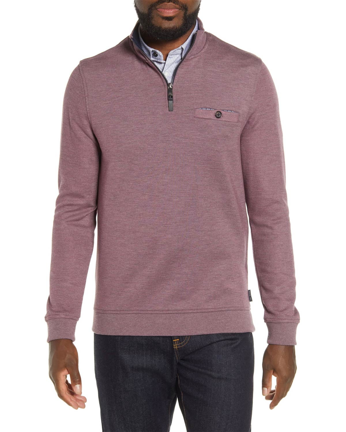 Ted Baker Quarter Zip Sweater Sales 