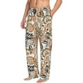 thumbnail image 2 of Fotbe Floral Paisley Men's Pajama Pants,Sleepwear Pants,Pj Bottoms Drawstring And Pockets-XX-Large, 2 of 9