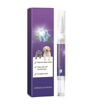 Dogs Teeth Cleaning Gel, Breath Freshener, Dogs Cats Oral Care, Canine Plaque Remove, All Natural - 3 ml / 0.1 Ounces